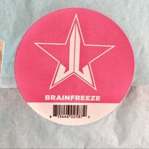 Jeffree Star Makeup - Jeffree Star BNIB Brainfreeze + Postcard Jeffree Star Makeup - Jeffree Star BNIB Brainfreeze + Postcard